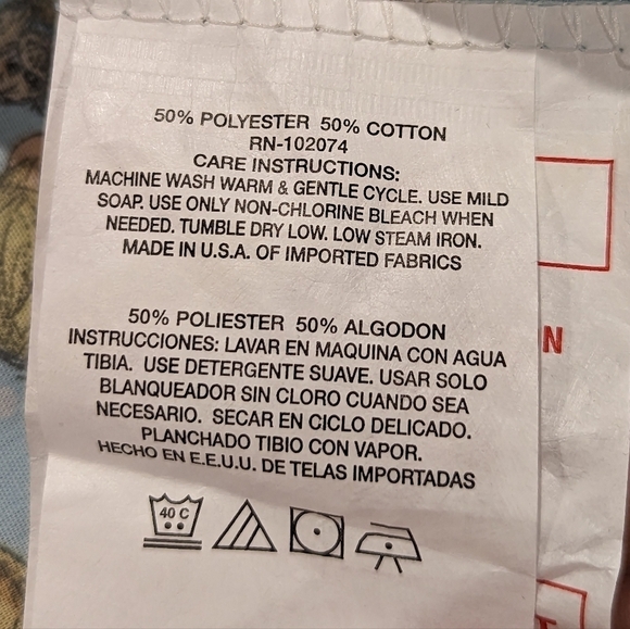 VINTAGE Precious Moments aqua blue fitted crib sheet - Picture 10 of 10